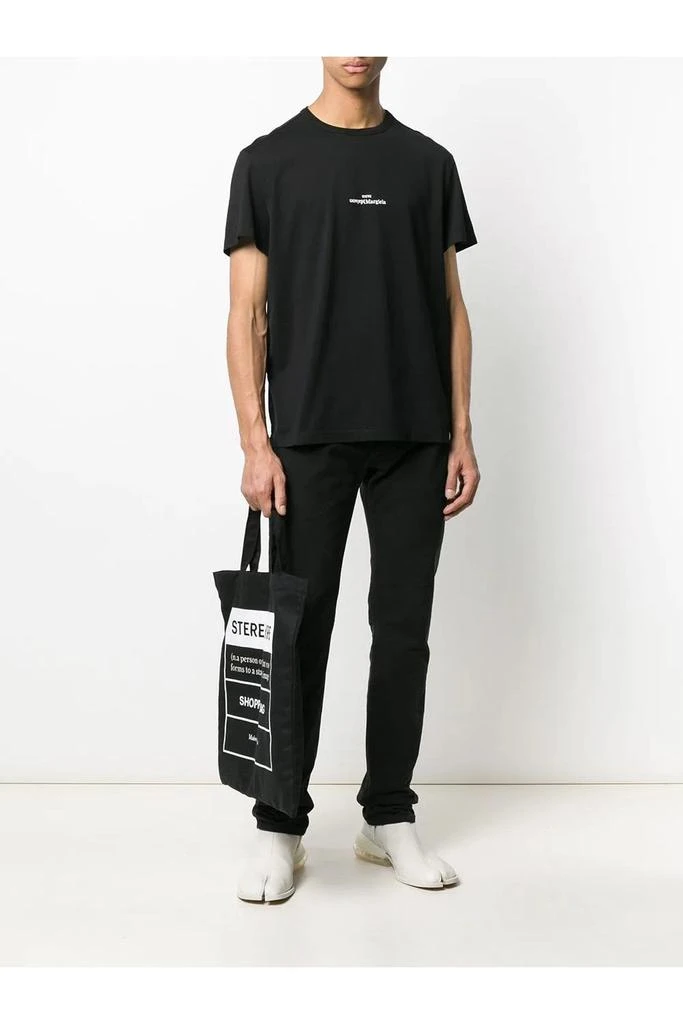商品MAISON MARGIELA|Branded Cotton T-Shirt,价格¥1465,第2张图片详细描述