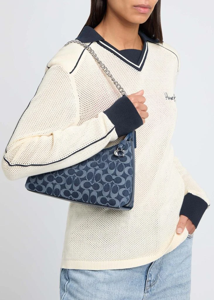 Juliet logo-monogrammed denim shoulder bag 商品