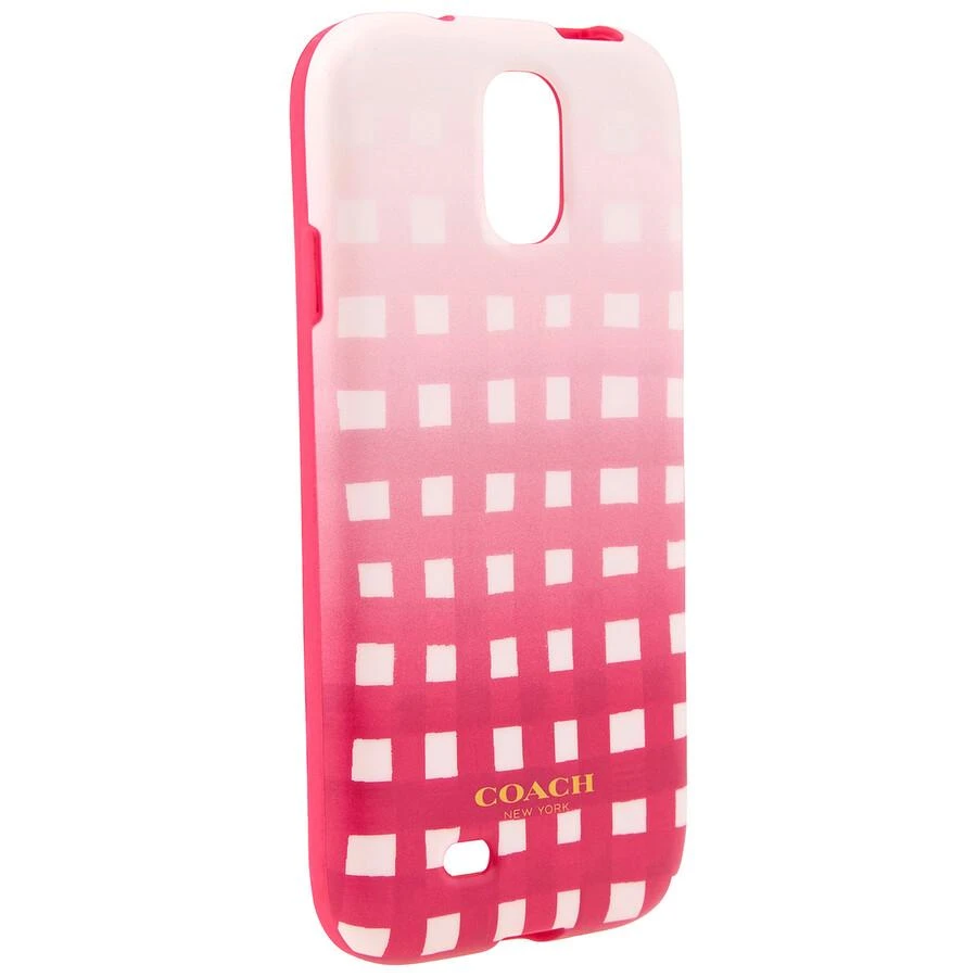 商品Coach|Coach Samsung Galaxy S4 Case- Pink Ruby,价格¥183,第3张图片详细描述