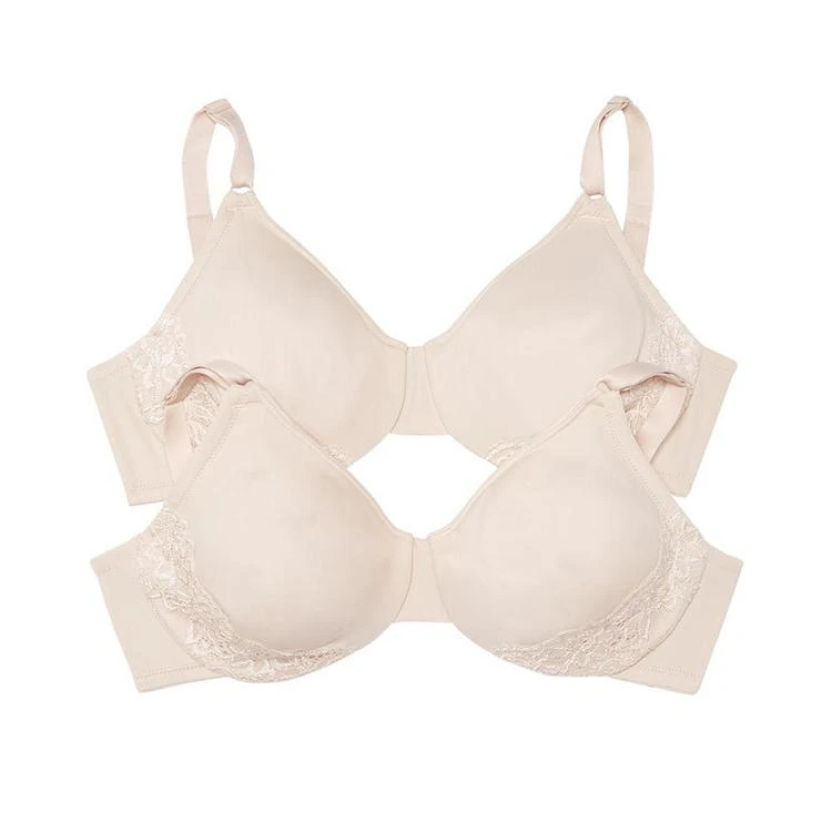 商品Olga|Luxury Lift 2-Pk. Lace-Trim Bra 5001O2,价格¥504,第1张图片