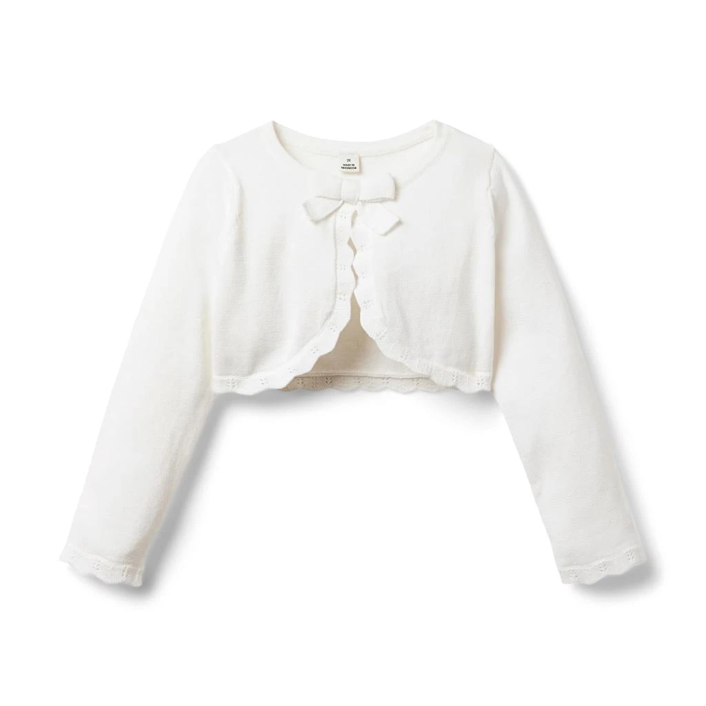 商品Janie and Jack|Bow Cardigan (Toddler/Little Kids/Big Kids),价格¥404,第1张图片