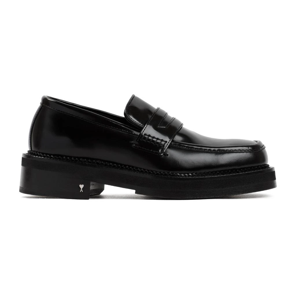 商品AMI|AMI ALEXANDRE MATTIUSSI  SQUARED TOE LOAFERS SHOES,价格¥3016,第1张图片