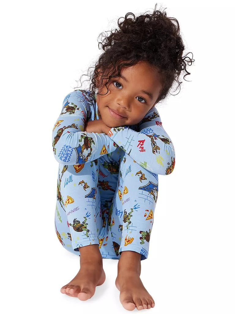 商品Bellabu Bear|Little Kid's & Kid's Teenage Mutant Ninja Turtles: Mutant Mayhem Movie Pajamas Set,价格¥292,第3张图片详细描述