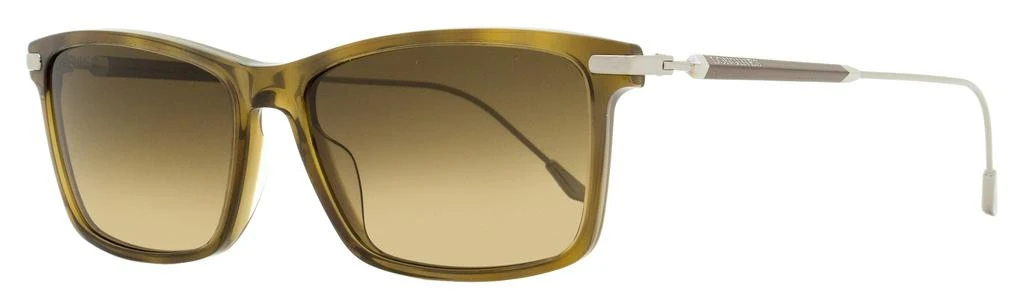 商品Longines|Longines Men's Rectangular Sunglasses LG0023 56F Brown/Ruthenium 58mm,价格¥1099,第1张图片