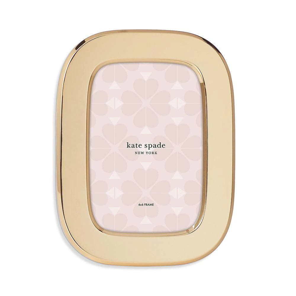 商品Kate Spade|South Street Gold Oval Frame, 4" x 6",价格¥376,第1张图片