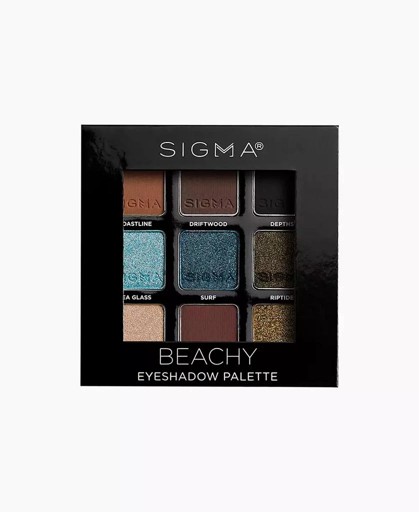 商品Sigma Beauty|Beachy Eyeshadow Palette,价格¥157,第4张图片详细描述