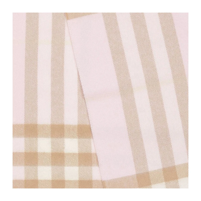 Burberry 巴宝莉 经典格子休闲羊绒围巾女 8016396-粉色 商品