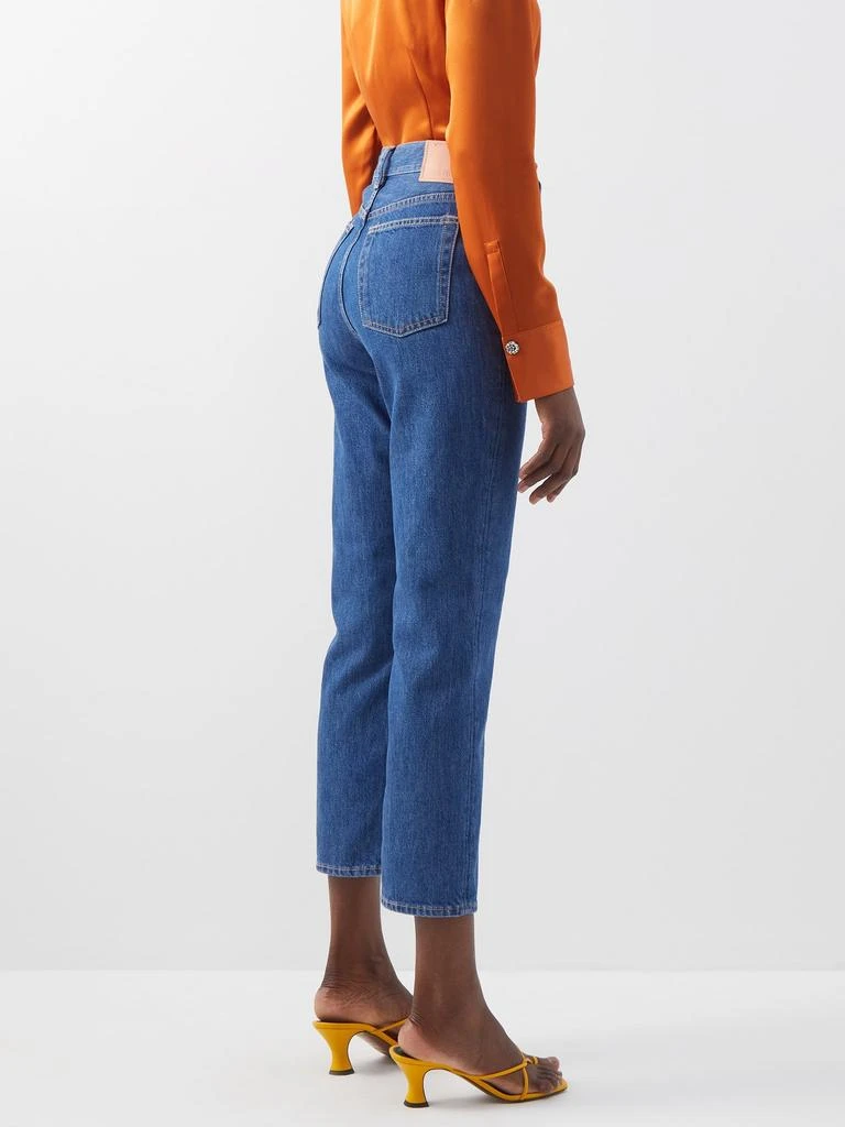 商品Acne Studios|Mece high-rise cropped straight-leg jeans,价格¥832,第5张图片详细描述