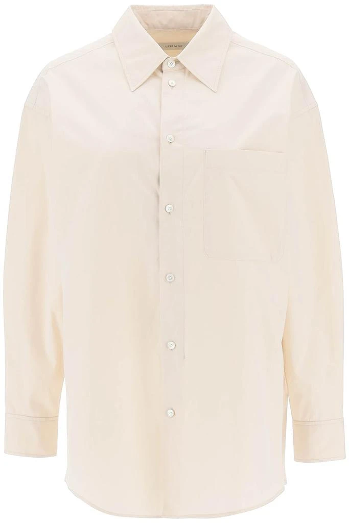 商品Lemaire|oversized shirt in poplin,价格¥1379,第1张图片