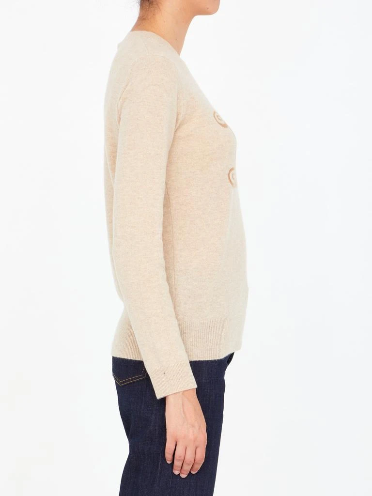 商品Max Mara|Beige cashmere jumper,价格¥2734,第3张图片详细描述