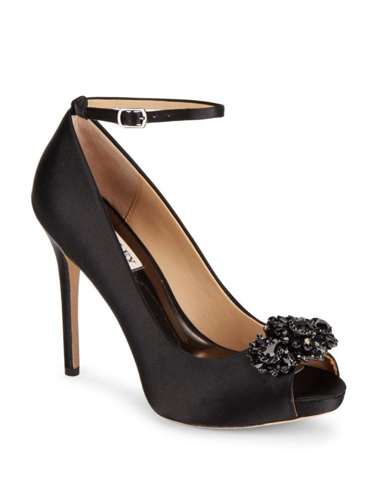 Dallas Stiletto Heel Ankle-Strap Pumps 商品