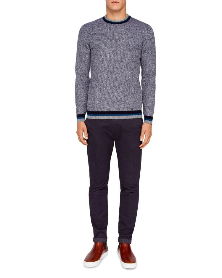 商品Ted Baker London|Ted Baker Seasalt Textured Crewneck Sweater,价格¥800,第4张图片详细描述