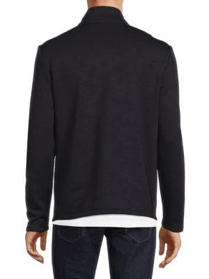 商品Calvin Klein|Logo Zip Up Pullover,价格¥263,第2张图片详细描述