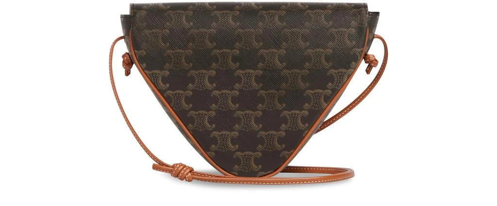 商品Celine|Triomphe 系列 Celine 印花帆布三角手提包,价格¥9966,第3张图片详细描述
