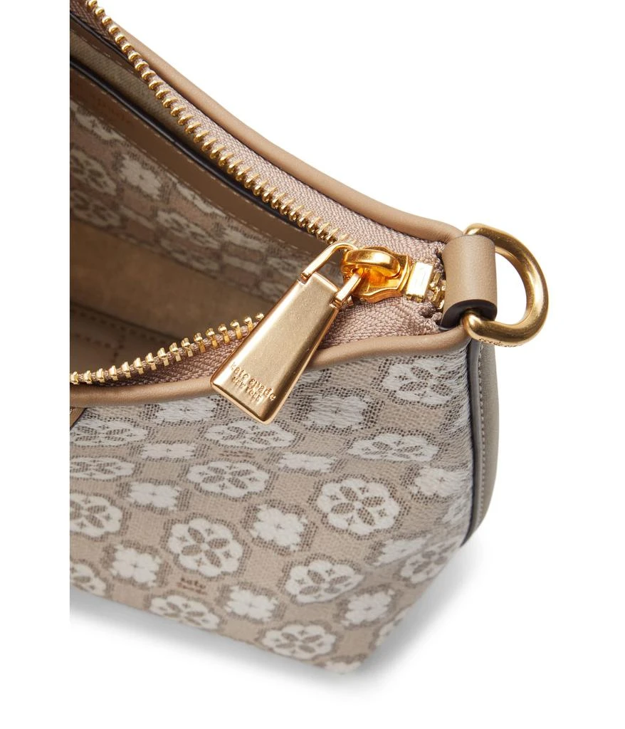 商品Kate Spade|Spade Flower Monogram Coated Canvas Top Zip Crossbody,价格¥1353,第3张图片详细描述