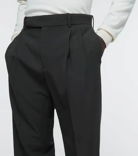 商品Loro Piana|Jasper pleated virgin wool pants,价格¥9908,第5张图片详细描述