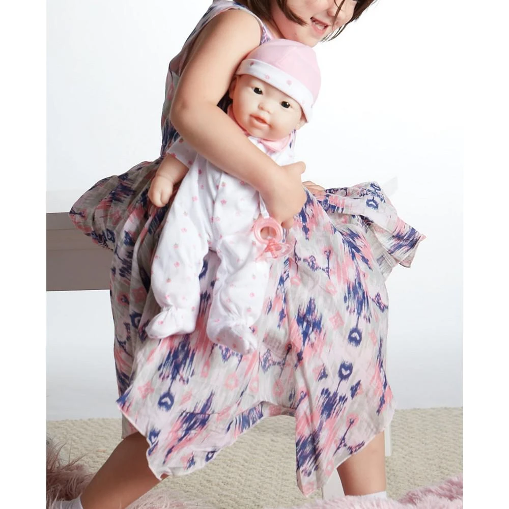 商品JC TOYS|La Baby Asian 16" Soft Body Baby Doll Pink Outfit,价格¥149,第3张图片详细描述