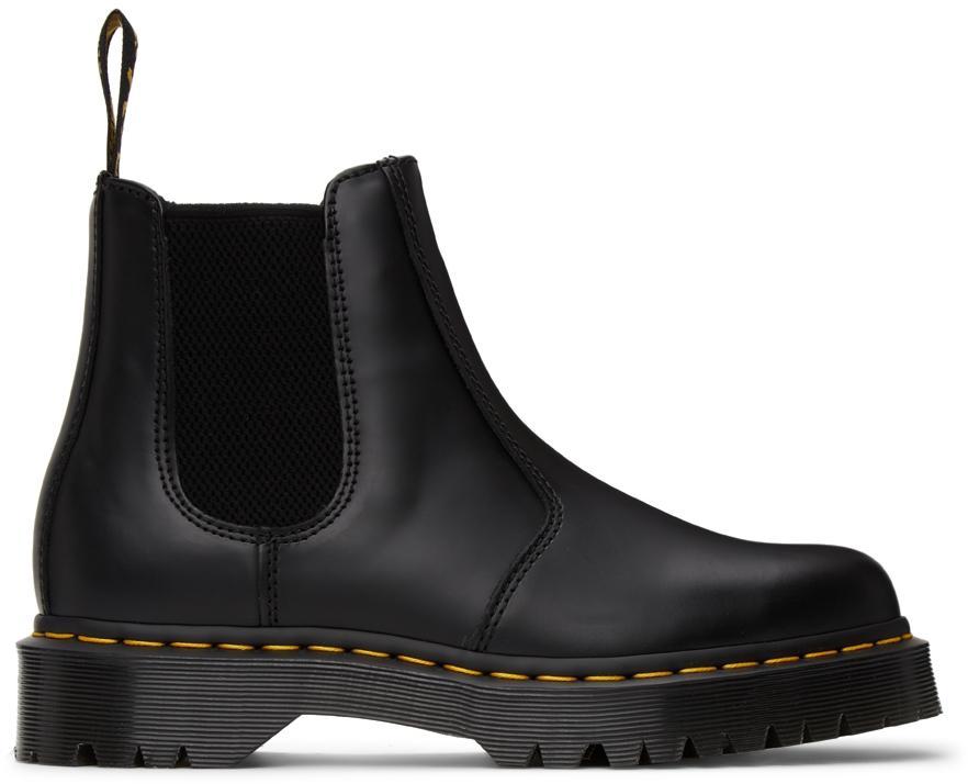 商品Dr. Martens|Black Smooth 2976 Bex Boots,价格¥1278,第1张图片