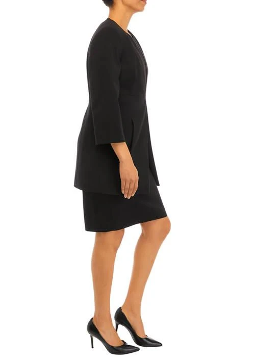 商品Le Suit|Women's Bi-Stretch Topper and Sheath Dress Set,价格¥1105,第3张图片详细描述