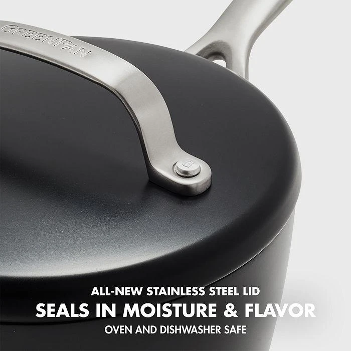 商品Greenpan|GP5 2 Qt Saucepan and Lid,价格¥819,第5张图片详细描述