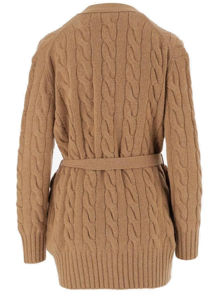 商品Ralph Lauren|Polo Ralph Lauren Tie-Waisted Knitted Cardigan,价格¥3631,第2张图片详细描述