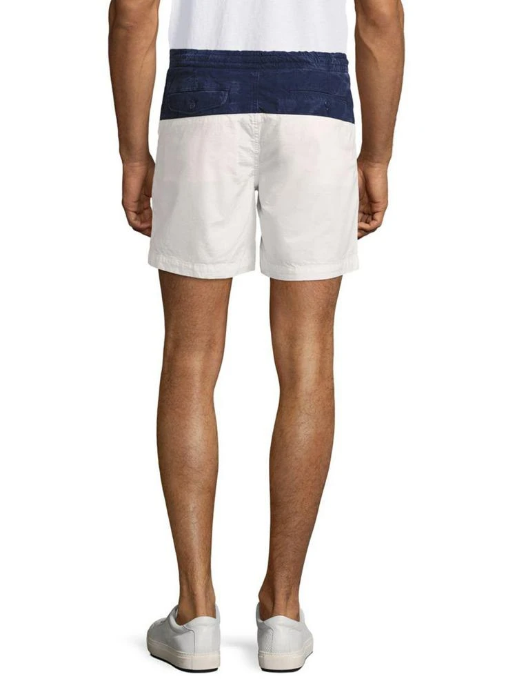 商品Ralph Lauren|Colorblock Cotton Shorts,价格¥196,第2张图片详细描述