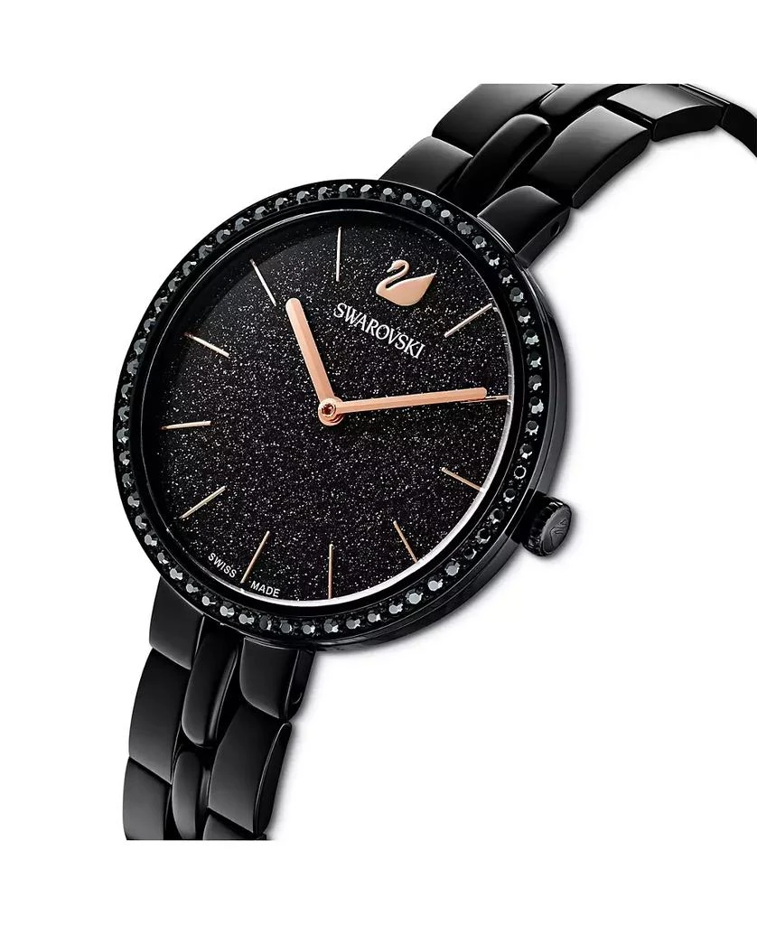 商品Swarovski|Cosmopolitan Black Metal Bracelet Watch, 31.75 mm,价格¥2228,第2张图片详细描述
