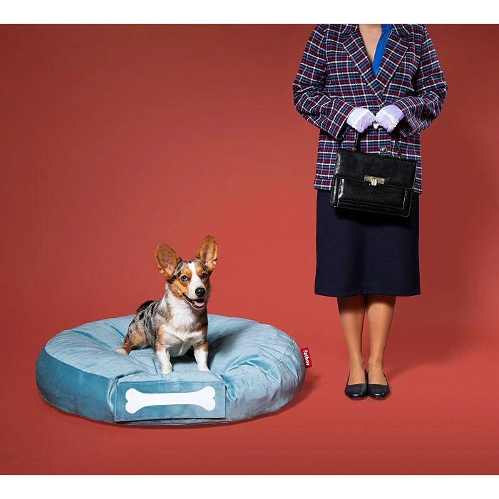 商品Fatboy|Doggielounge Velvet Dog Bed,价格¥807,第3张图片详细描述