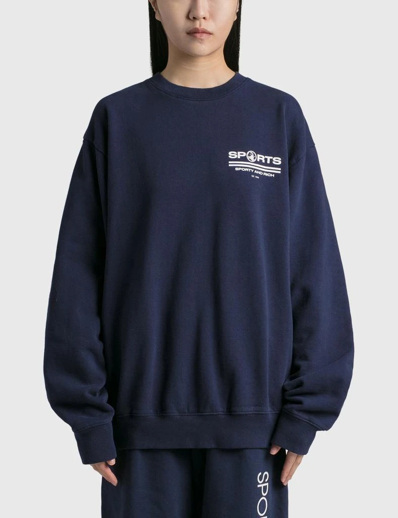 商品Sporty & Rich|Sports Crewneck,价格¥547,第1张图片