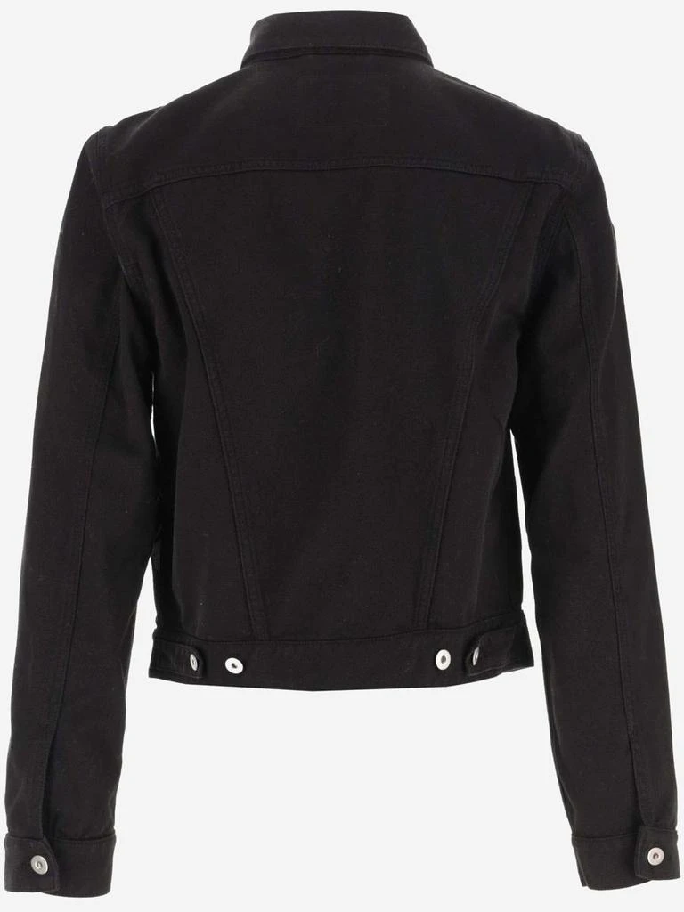 商品Honey Fucking Dijon|HONEY FUCKING DIJON DENIM JACKET WITH PRINT AND LOGO,价格¥2955,第2张图片详细描述