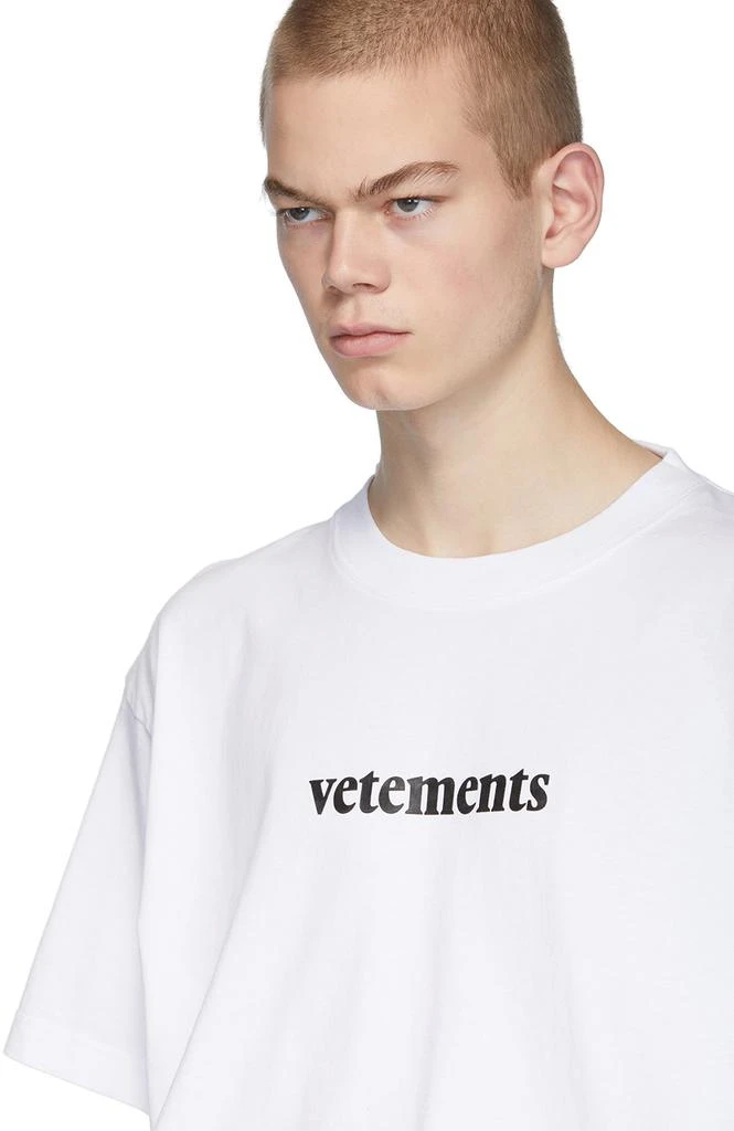 商品Vetements|White Postage T-Shirt,价格¥1399,第4张图片详细描述
