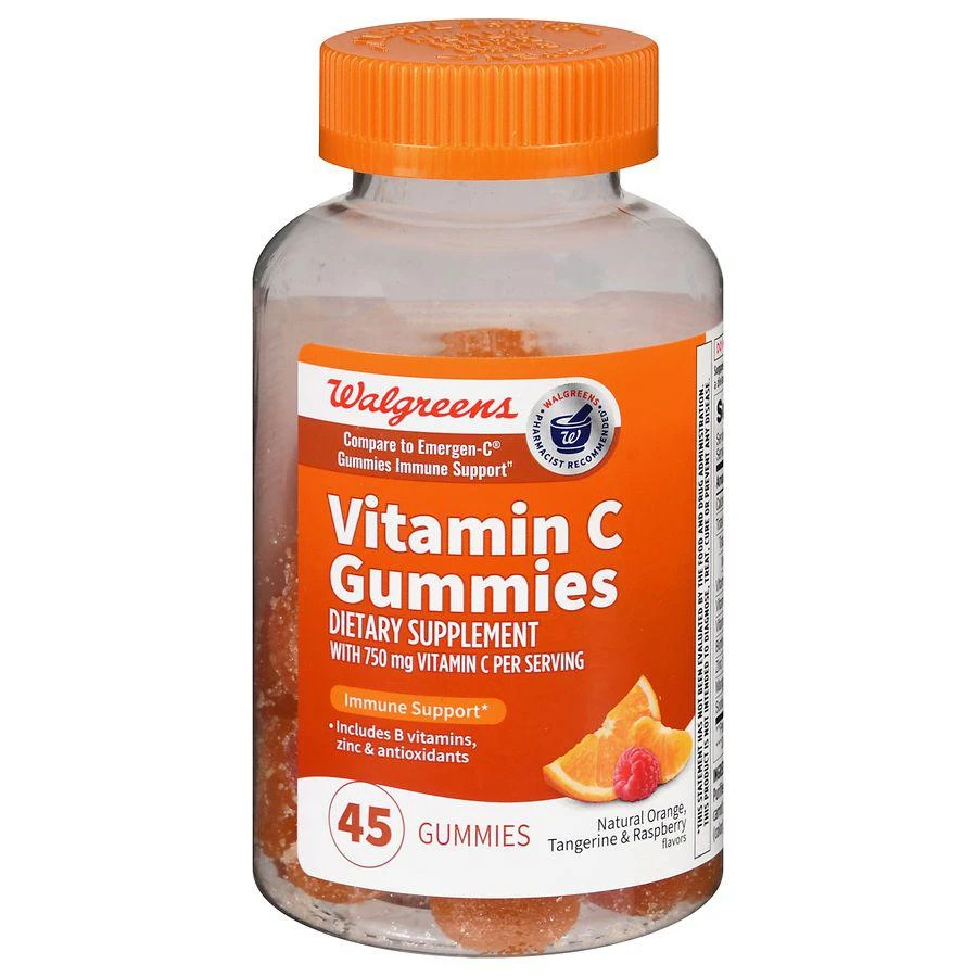 商品Walgreens|Vitamin C Gummies (15 days),价格¥108,第1张图片