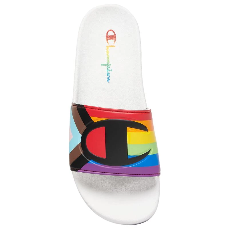 商品CHAMPION|Champion IPO Pride Slides - Men's,价格¥150-¥188,第2张图片详细描述