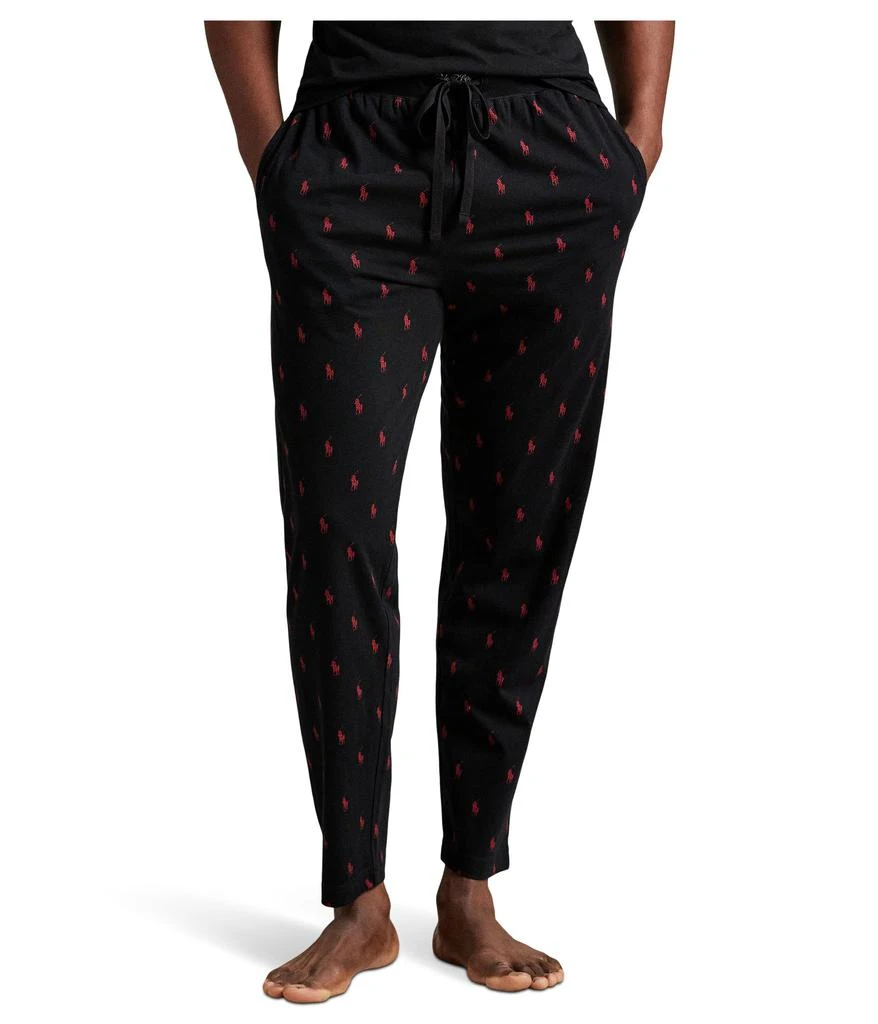 商品Ralph Lauren|Rib Waistband Knit PJ Pants,价格¥437,第1张图片