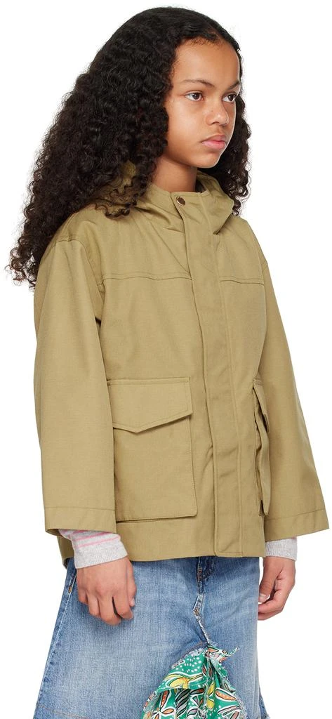 商品Bonpoint|黄褐色 Frisky 儿童大衣,价格¥2642,第2张图片详细描述