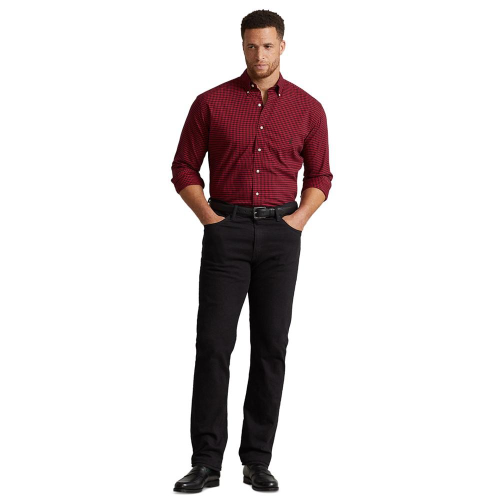 Men's Big & Tall Cotton Twill Shirt商品第4张图片规格展示