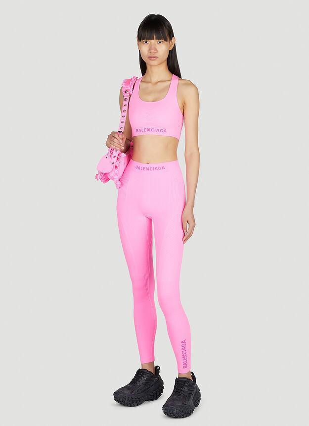 商品Balenciaga|Athletic Logo Print Top in Pink,价格¥4137,第4张图片详细描述