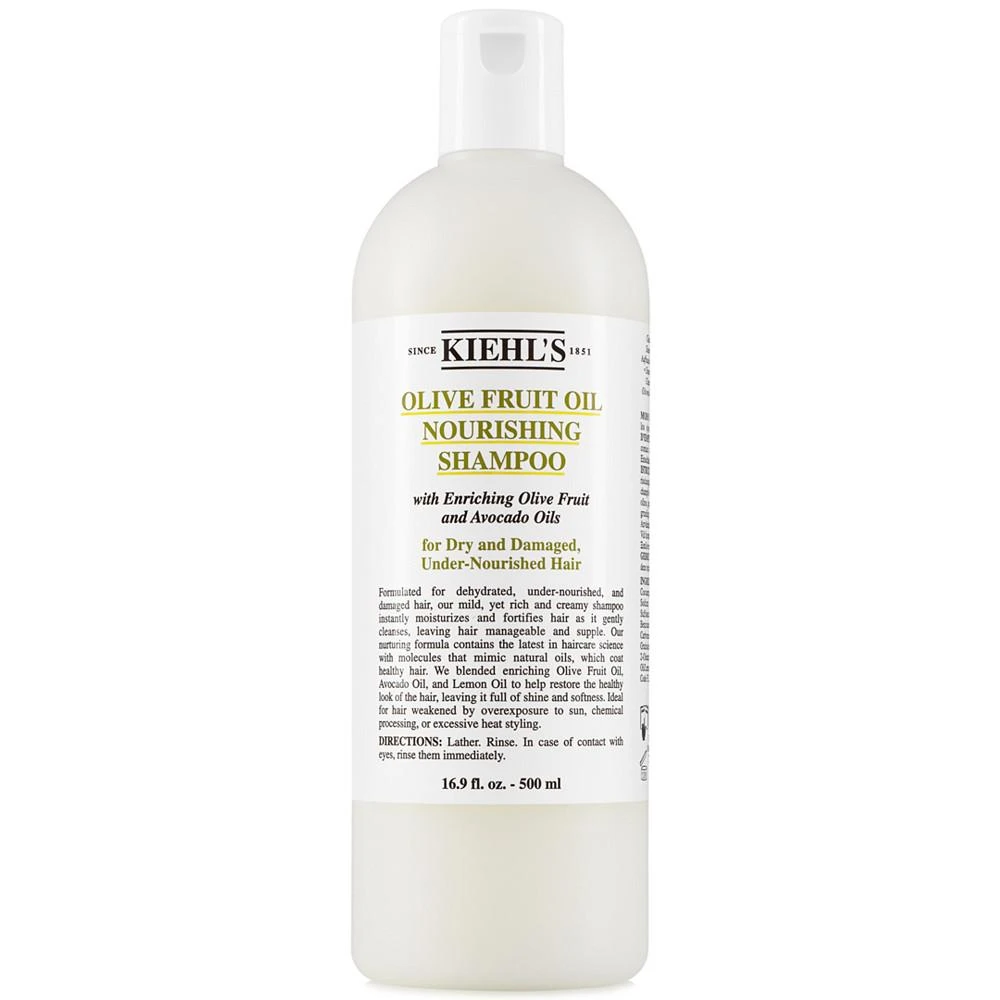 商品Kiehl's|橄榄油滋润洗发露 500ml,价格¥285,第1张图片