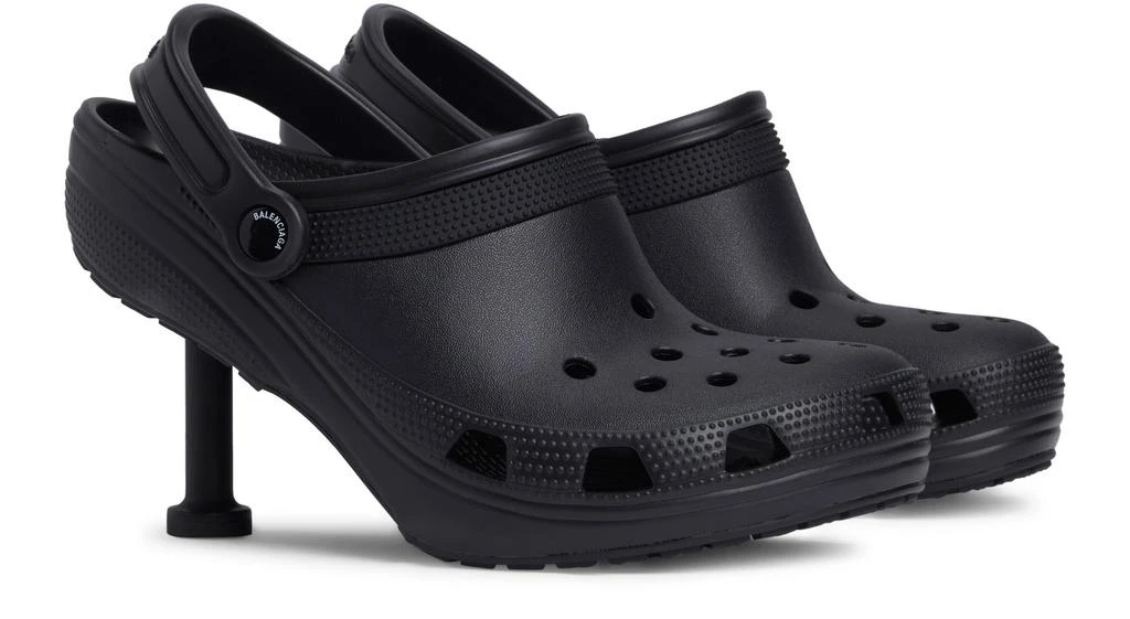 商品Balenciaga|Crocs™ Madame 80 mm 穆勒鞋,价格¥5427,第3张图片详�细描述