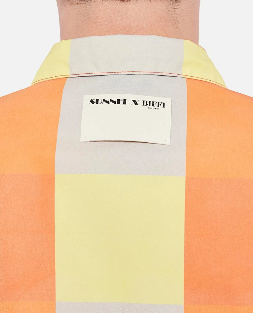 商品SUNNEI|SUNNEI X BIFFI Check shirt,价格¥1610,第4张图片详细描述