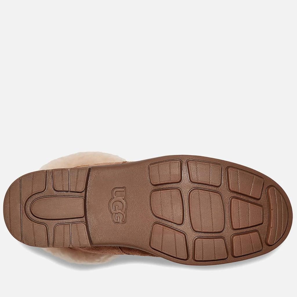 商品UGG|UGG WOMEN'S HARRISON LACE WATERPROOF SUEDE LACE UP BOOTS - CHESTNUT,价格¥853,第5张图片详细描述