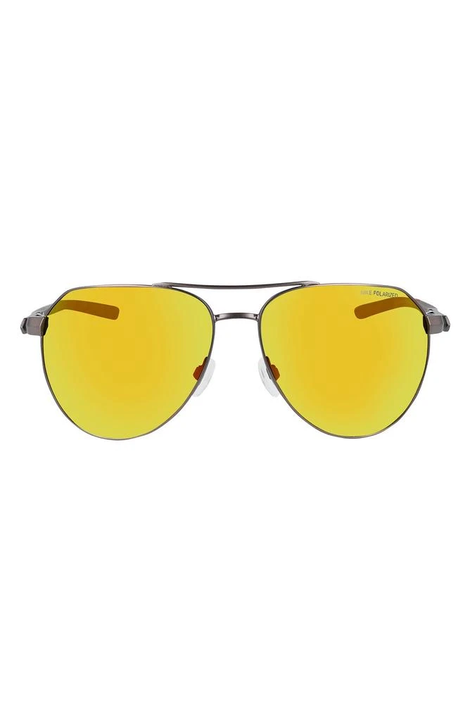 商品NIKE|Club Nine 60mm Polarized Aviator Sunglasses,价格¥637,第1张图片