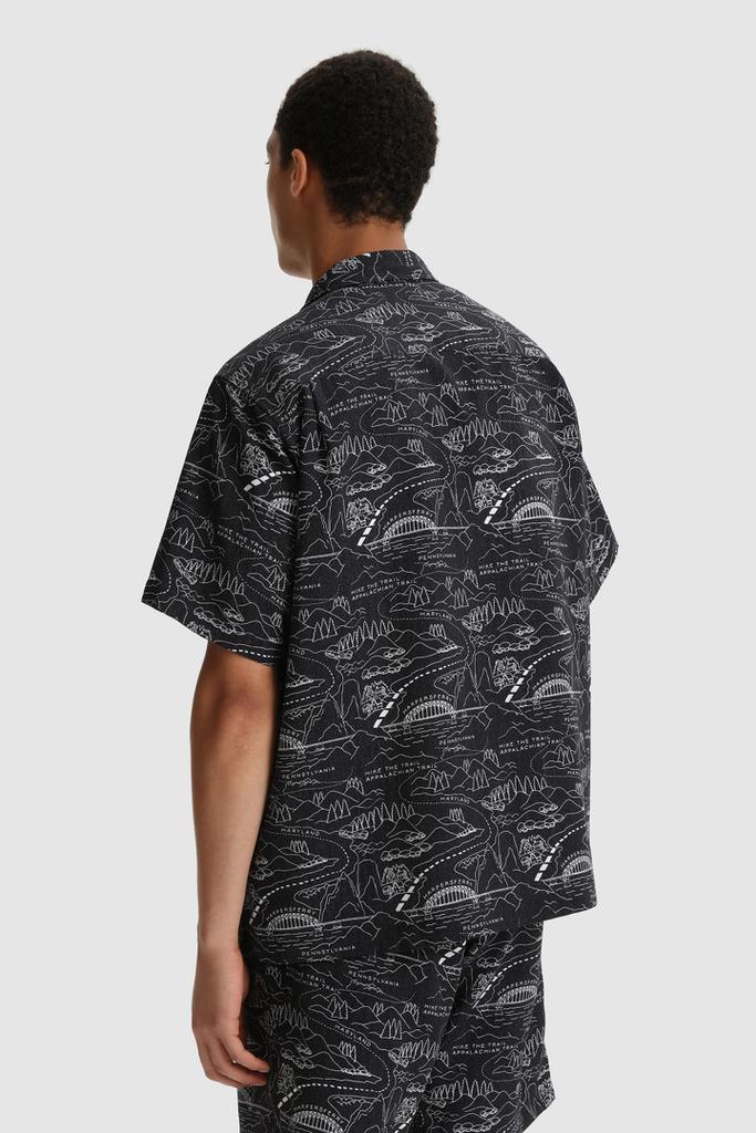 Tencel Shirt with Trail Pattern商品第4张图片规格展示