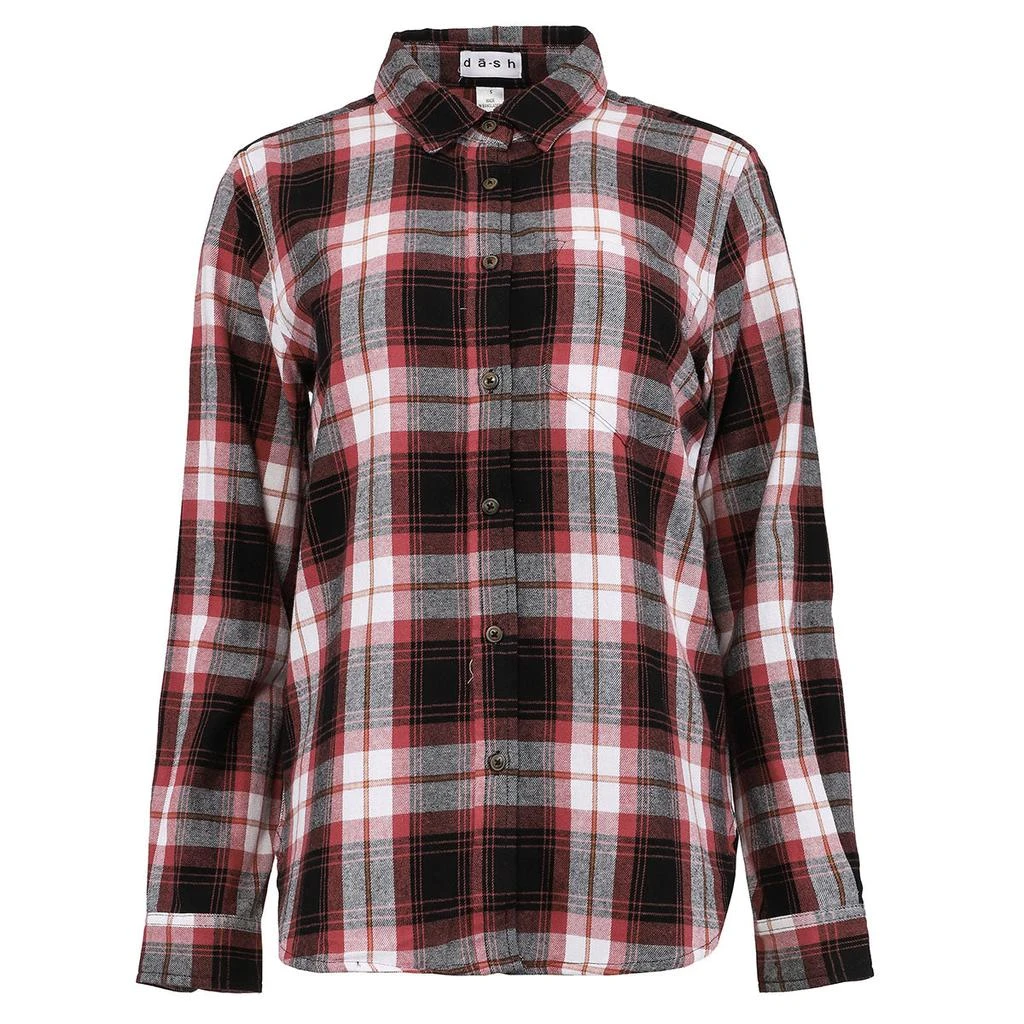 商品Dash Clothing|Dash Clothing Women's YD Flannel one Pocket Shirt,价格¥92,第5张图片详细描述