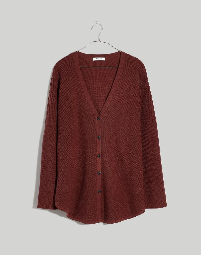 商品Madewell|Waffle-Stitch Cardigan Sweater,价格¥720,第5张图片详细描述