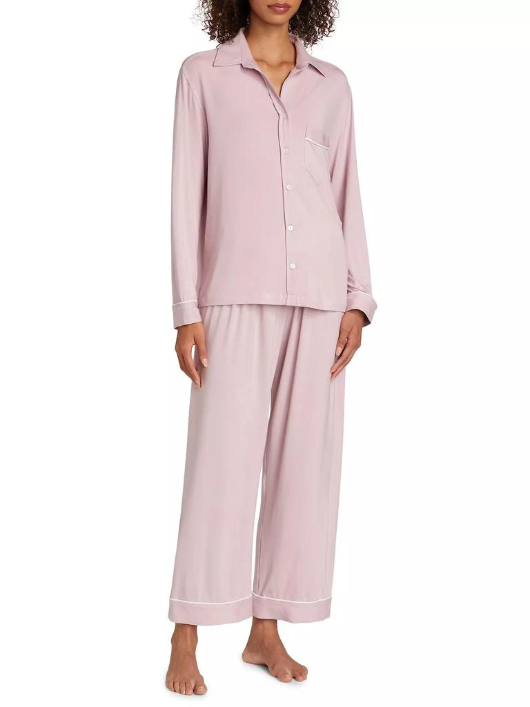 商品Pour Les Femmes|Long-Sleeve Pajama Set,价格¥2436,第3张图片详细描述