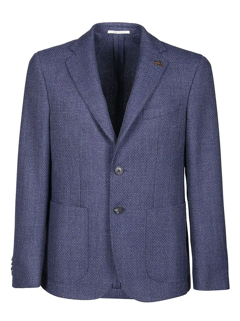 商品PAL ZILERI|Pal Zileri Mens Blue Wool Blazer,价格¥8864,第1张图片