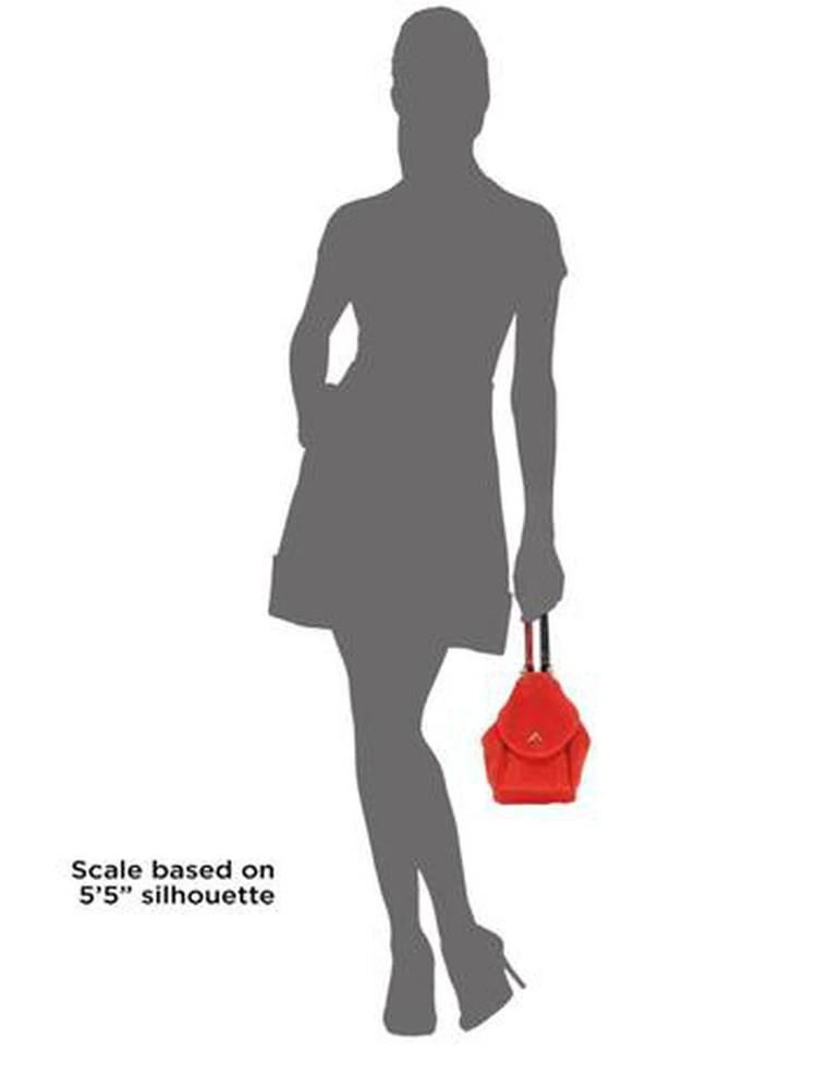 商品Manu Atelier|Manu Atelier - Micro Fernweh Suede Bucket Bag,价格¥2576,第3张图片详细描述