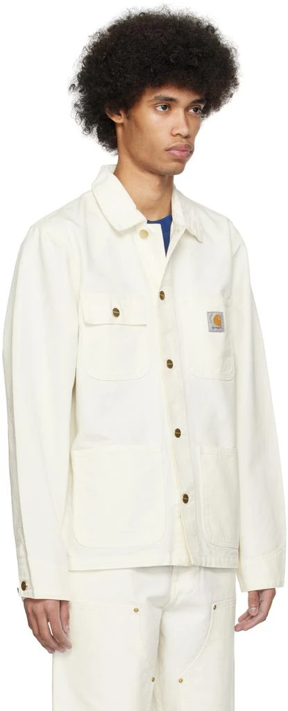 商品Carhartt WIP|White Michigan Jacket,价格¥1359,第2张图片详细描述
