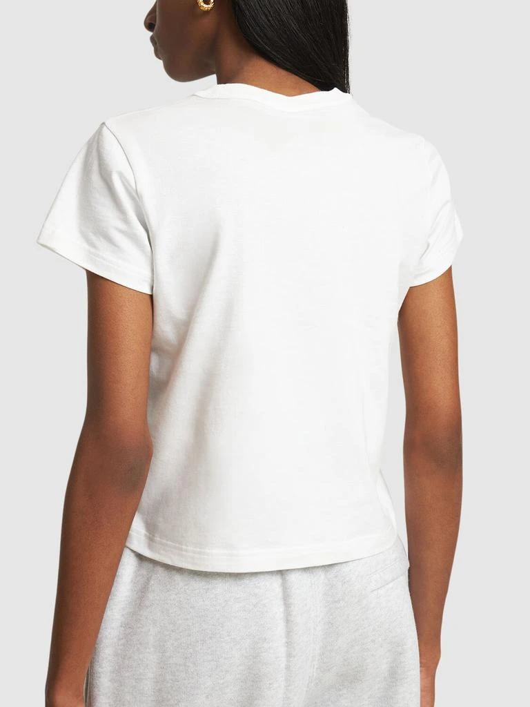 商品Alexander Wang|Essential Shrunk Cotton Jersey T-shirt,价格¥1004,第2张图片详细描述